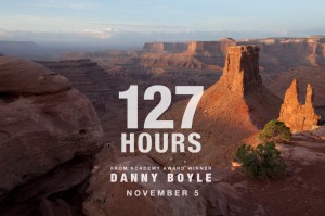 Cartel del estreno 127 Horas